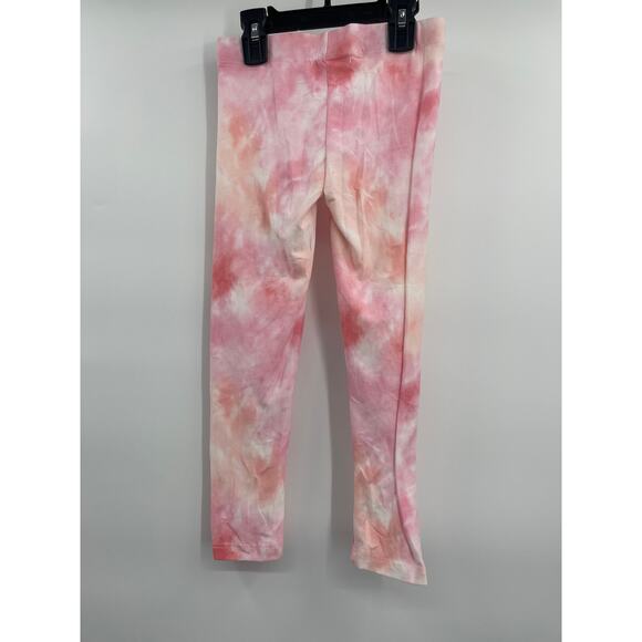 btween Girls Pink Butterfly Sweater Tie Dye Leggings Scrunchie 3 piece Sz 5 NEW - Picture 12 of 13